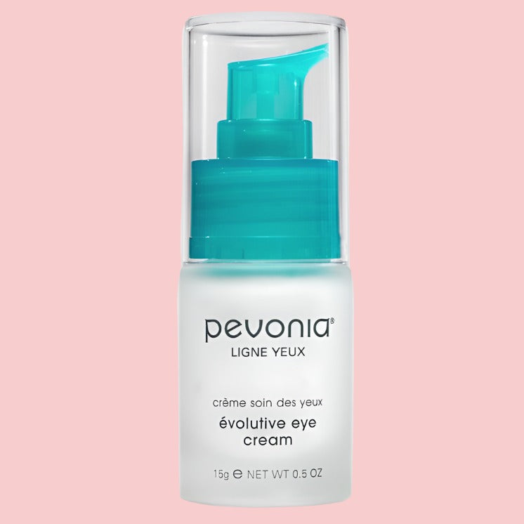 PEVONIA EVOLUTIVE EYE CREAM - Hydrating and nourishing eye cream with antioxidants and enzymes for specific concerns like dark circles and fine lines.