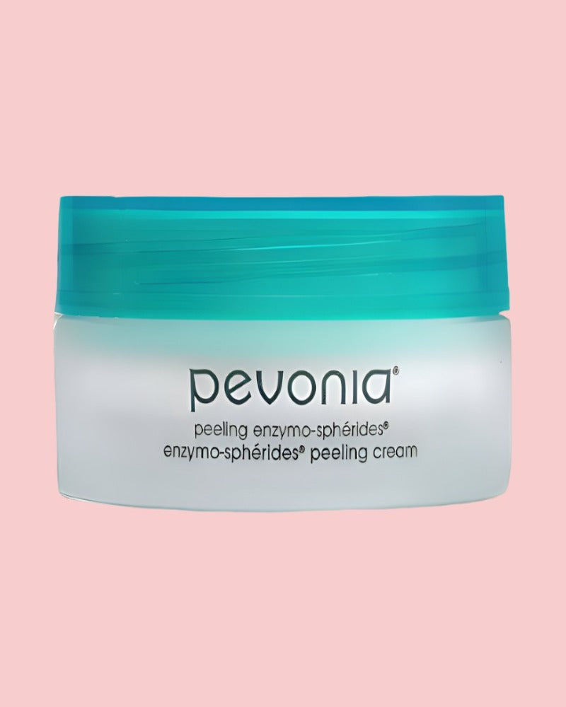 Experience softer, supple skin with PEVONIA PEELING ENZYMO-SPHERIDES, a two-minute peeling treatment formulated with Papaya and Pineapple Enzymes.