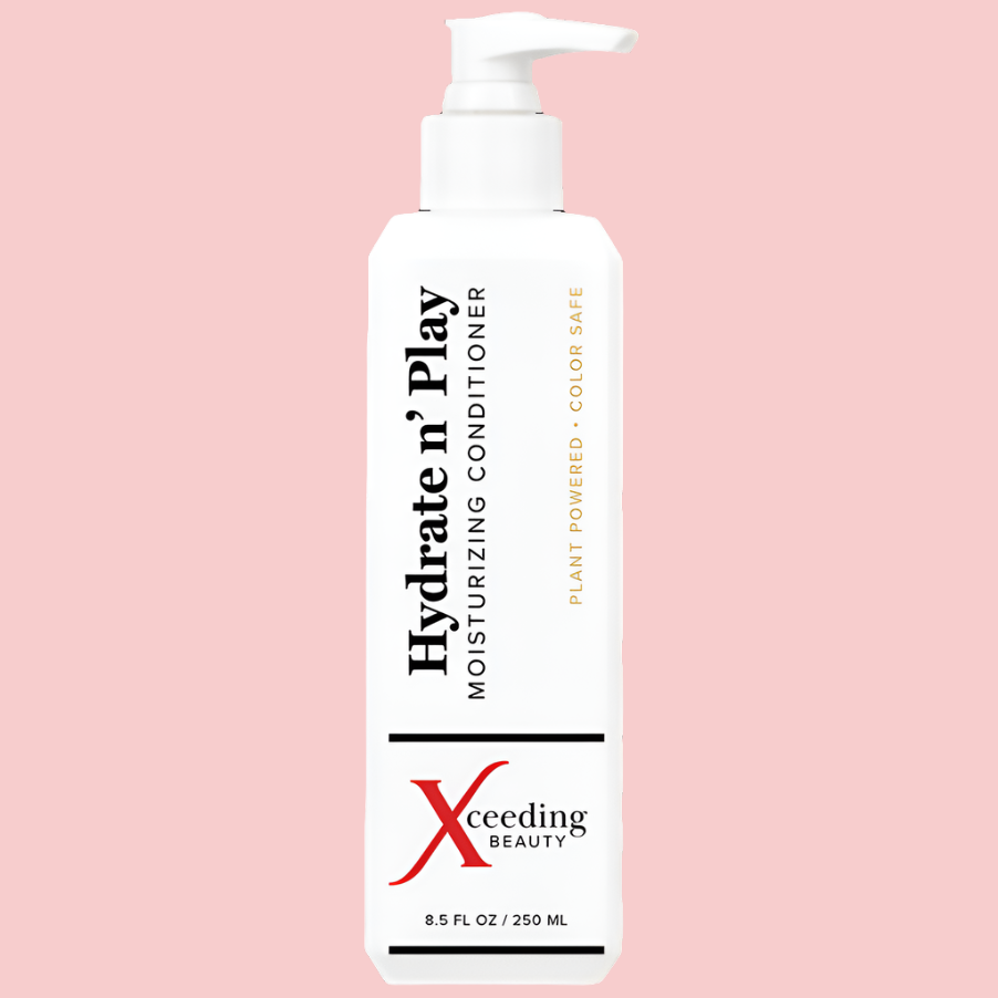 Hydrate n' Play Moisturizing Conditioner: Lightweight, nourishing formula for all hair types. Hydrates without weighing down, leaving silky smooth shine.