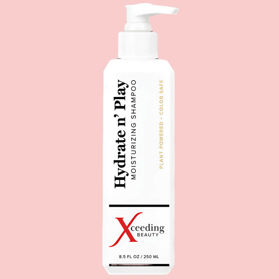 Hydrate n' Play Moisturizing Shampoo: A luxurious blend for moisture-rich cleansing, leaving hair revitalized and refreshed.