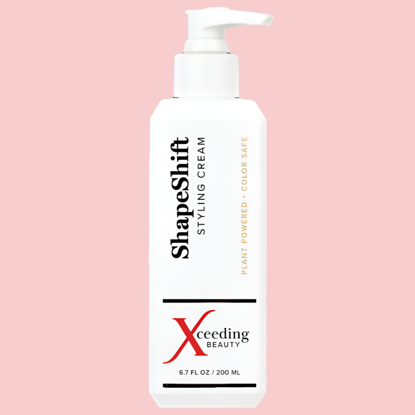 Achieve any hairstyle effortlessly with our ShapeShift Styling Cream, designed for all hair textures and lengths. Enjoy medium-strength hold, body-boosting formula, oil-reducing benefits, incredible shine, and heat protection.