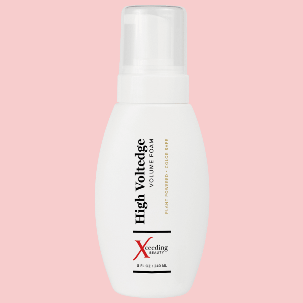 Elevate your hair's volume and vitality with High Voltedge Volume Foam by Xceeding Beauty. Achieve enviable fullness and flexibility that lasts all day.